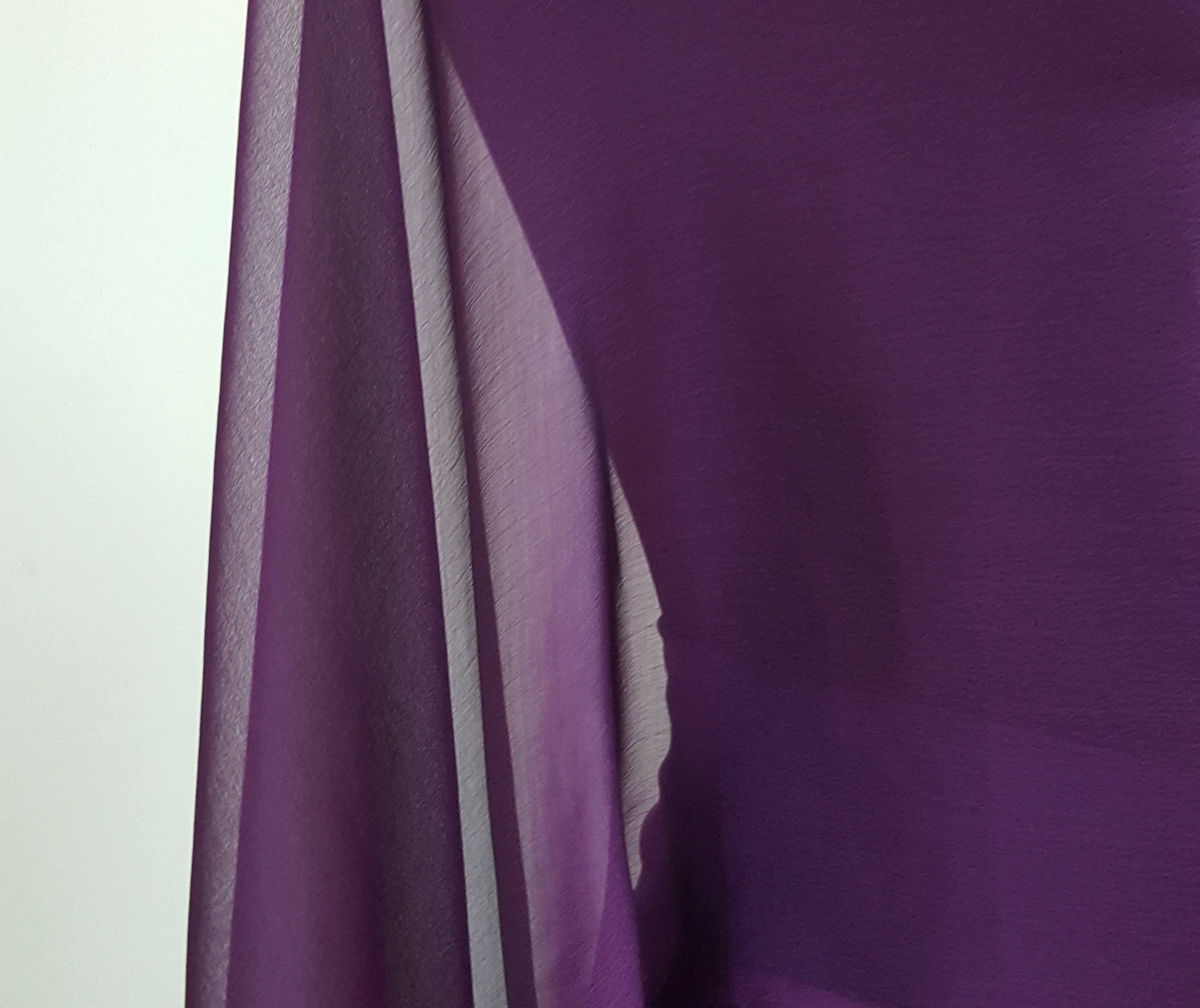 Elegant organza fabric sourced in Myanmar